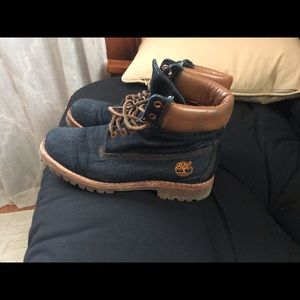 Timberland White Oak Denim 6inch